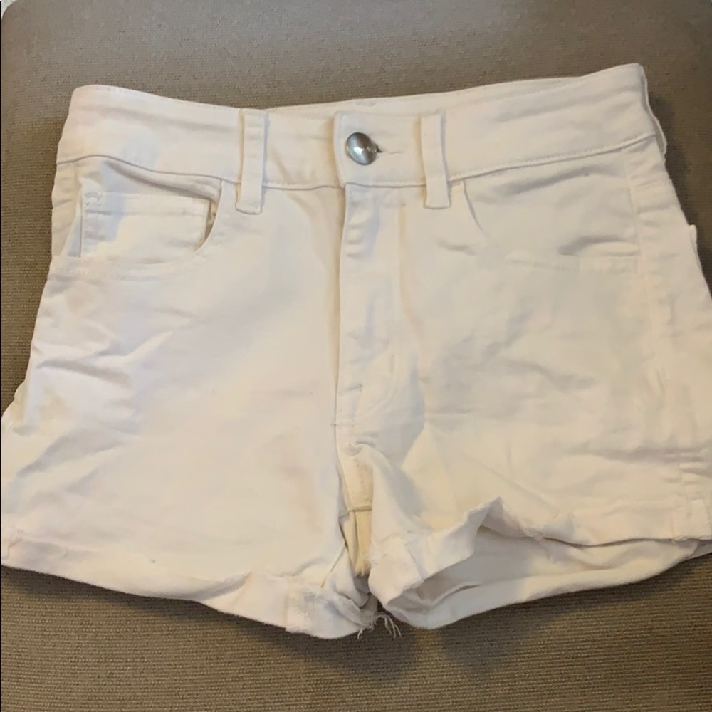 White shorts